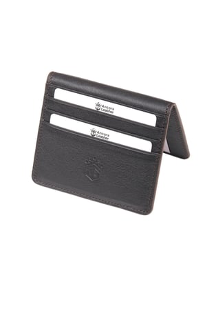 Ancora Leather Hakiki Deri Para Bölmeli Çıtçıtlı Portföy-Unisex-26210