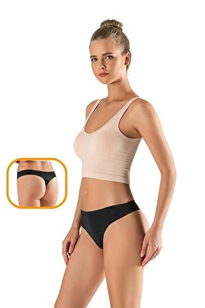 Ince Diz Altı Çorap 24'lü 500 Siyah