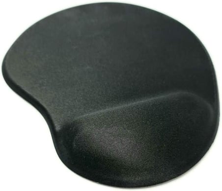 300521 Bileklik Destekli Siyah Mouse Pad