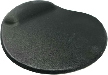 300521 Bileklik Destekli Siyah Mouse Pad