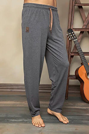 Kly 120 Antrasit Pamuklu Battal Tek Alt Pantalon