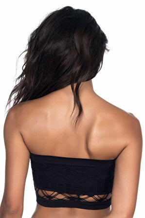 BEYAZ MI Emay 4050 Double Örgü Toparlayıcı Straplez Büstiyer