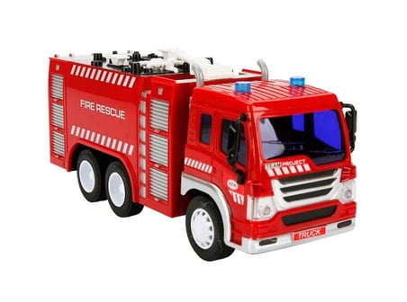 27 cm Pİlli sesli ışıklı İtfaiye Arazörü 9565