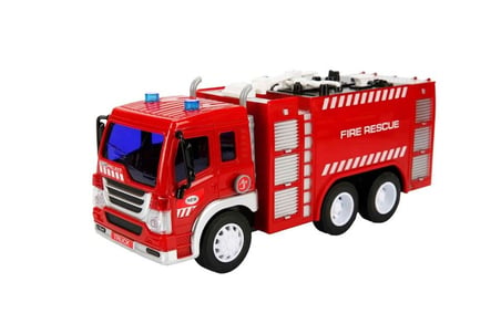27 cm Pİlli sesli ışıklı İtfaiye Arazörü 9565