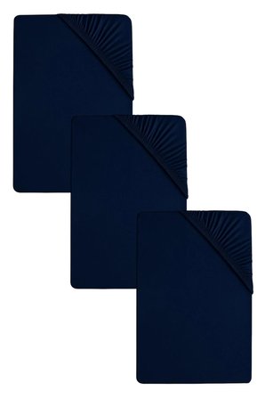 3 Adet Battal Boy Düz Pamuklu Çift Kişilik 200 x 200 cm Lastikli Penye Çarşaf