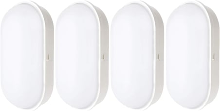 SU GEÇİRMEZ 20W BEYAZ KASA GÜN IŞIK 4200K BAHÇE TERAS BANYO İÇ DIŞ MEKAN LED IŞIK 2000LM (1 ADET)