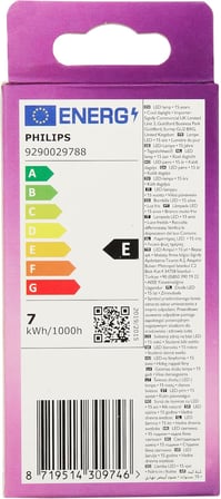 Philips LED 60W B38 E14 Mum Tipi Beyaz Işık Dim Edilmez Ampul