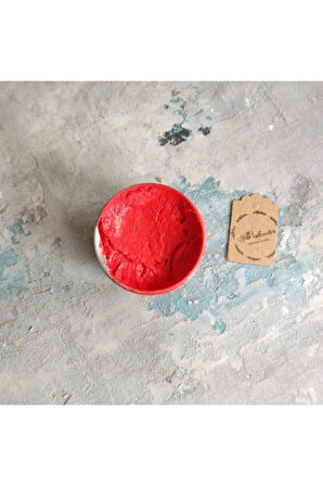 Dekoratif Rölyef Pasta (sculpture Paste)-1390 Mercan Kırmızı-250ml-400gr