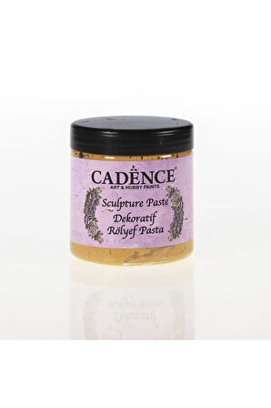 Dekoratif Rölyef Pasta Sculpture Paste Amber 250ml 400gr