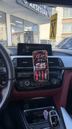 Bmw F20 uyumlu Araç Içi Premium Telefon Tutucu - Araba Telefon Tutacağı Havalandırma Için