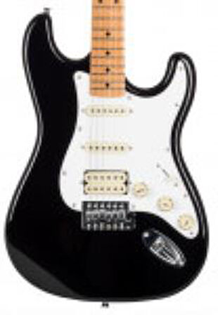 Kozmos KST-57HSS-GMN-BK 57 HSS Akçaağaç Klavye Siyah Elektro Gitar