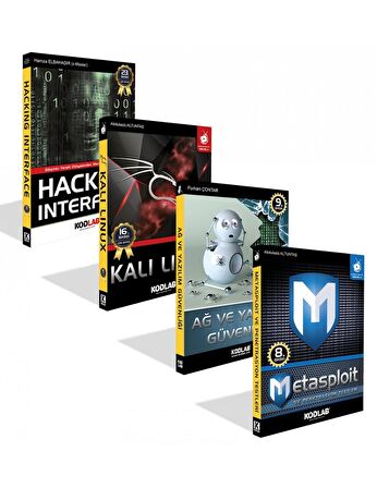 Global Hacking ve Güvenlik Seti (4 Kitap Takım)