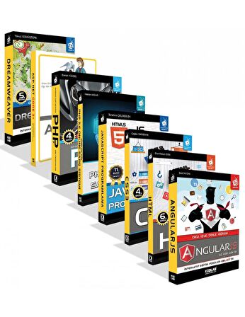 Web Tasarım Seti 2 (9 Kitap Takım)