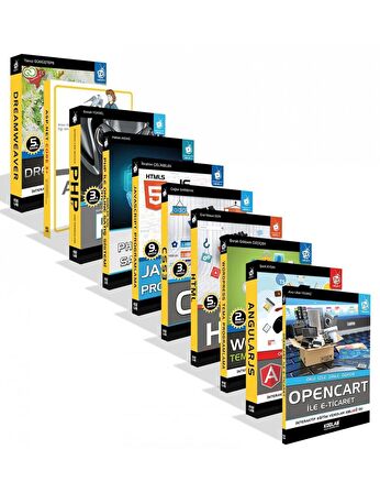 Web Tasarım Seti - 3 (10 Kitap Takım)