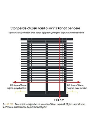 Blackout Karartma Işık Geçirmeyen Stor Perde Ekru