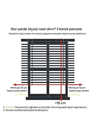 Çift Mekanizmalı Tül Ve Stor Perde - Model 5