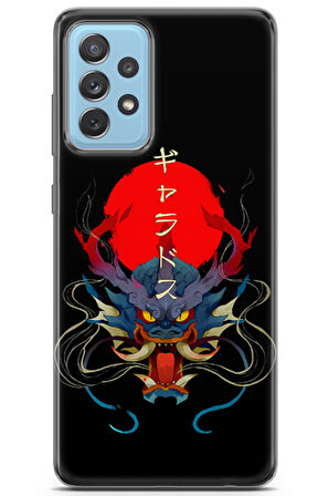 Samsung Galaxy A72 uyumlu Pokemon 36 Koruyucu Oni Gyarados Leviator