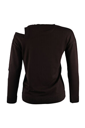 Detaylı Düğmeli Kazak Vedi