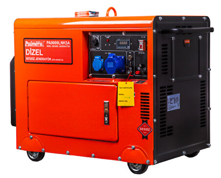 Palmera Pa9000lnk5a Eur5 Dizel Monofaze Marşlı Ats Jeneratör 8.1 Kwa