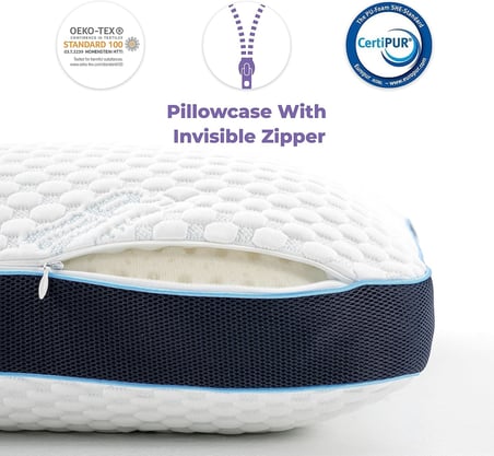 Cooler Extreme Visco Yastık,Boyun Yastığı Ergonomik Yastık, Visko Yastık,Yastık,Serinletici Yastık Soğuk yastık