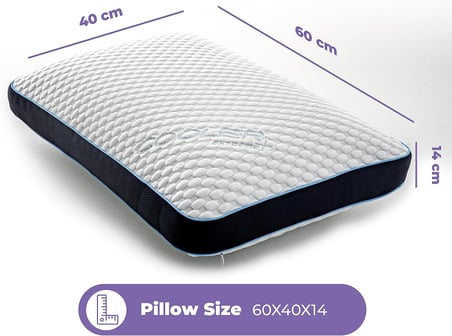 Cooler Extreme Visco Yastık,Boyun Yastığı Ergonomik Yastık, Visko Yastık,Yastık,Serinletici Yastık Soğuk yastık