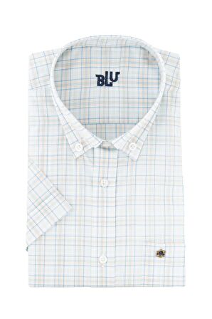BLU Kısa Kollu Gömlek