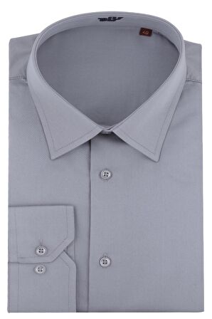 BLU Klasik Yaka Yaka Slim Fit Gömlek