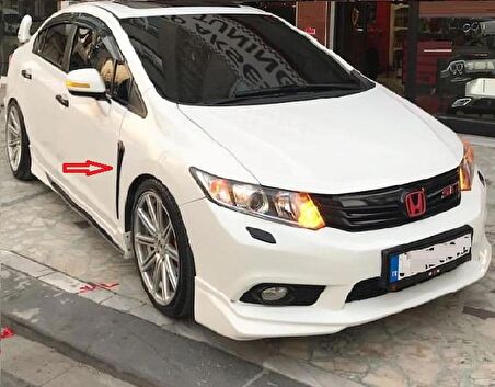 Oled Garaj Honda Civic FB7  İçin Uyumlu Yan Çamurluk Çıtası İthal Ürün