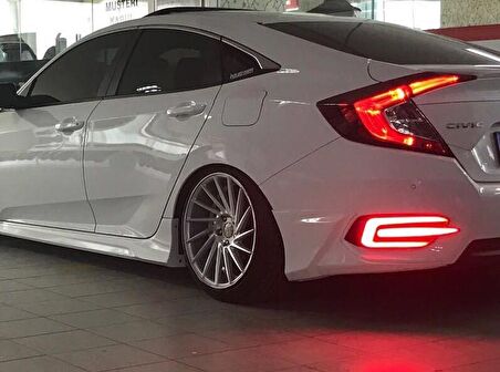 Oled Garaj Honda Civic FC5 İçin Uyumlu Arka Tampon Ledi E Dizayn