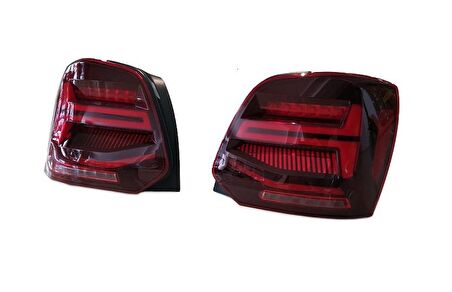 Oled Garaj Volkswagen Polo İçin Uyumlu 2014-2017 Hareketli Led Stop Seti