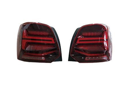 Oled Garaj Volkswagen Polo İçin Uyumlu 2014-2017 Hareketli Led Stop Seti