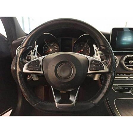 Oled Garaj Mercedes  2015 C,Glc,Gle,S,Cla,Gla İçin Uyumlu Kulakçık Paddle Shift F1 Vites Siyah