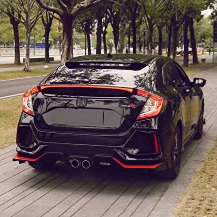 Oled Garaj Honda Civic FK7 İçin Uyumlu HB Led Spoiler