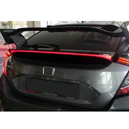 Oled Garaj Honda Civic FK7 İçin Uyumlu HB Led Spoiler