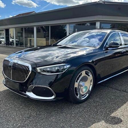 W213 Yeni E Serisi İçin Uyumlu 2020+ Maybach Görünüm Body Kit(Siyah Sis Kapak)