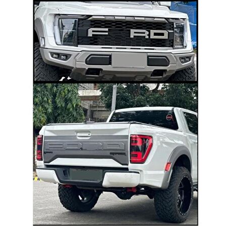 2012-2021 Ranger İçin Uyumlu 2022 F150 Görünüm Facelift Body Kit    