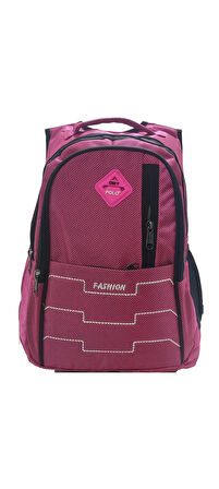 OWYON POLO FASHİON OKUL SIRT ÇANTASI (YENİ SEZON)-PEMBE