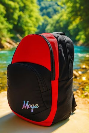 NEWFULL MOYA OKUL SIRT ÇANTASI (YENİ SEZON)-EKONOMİK KIRMIZI