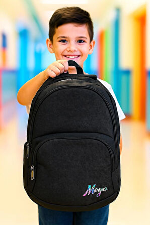NEWFULL MOYA OKUL SIRT ÇANTASI (YENİ SEZON)-EKONOMİK SİYAH
