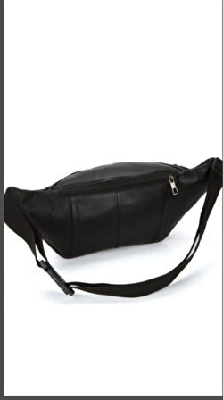 Newish Polo Hakiki Deri Bel Çantası Free Bag