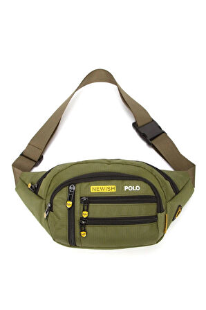 NEWİSH POLO ÇAPRAZ BEL VE OMUZ ÇANTASI-FREE BAG HAKİ
