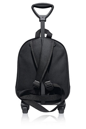 NEWFULL ÇEKÇEKLİ Erkek Çocuk  ANAOKUL SIRT ÇANTASI-KIRMIZI