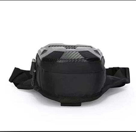 NEWİSH POLO UNİSEX AYARLANABİLİR ASKILI KULAKLIK ŞARJ KABLO ÇIKIŞLI MOTORCU BEL BACAK ÇANTASI - PORT BAG