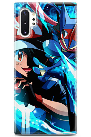 Samsung Galaxy Note 10 Plus uyumlu Pokemon 6 HD Baskı Mavi Pokemon