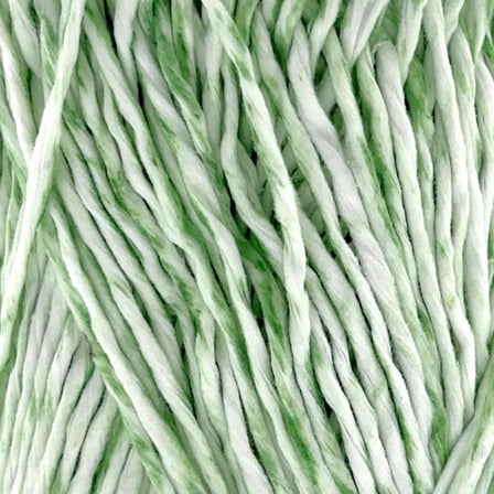 Premium Softee Raffia Yumuşak Çok Renkli Rafya Kağıt Ebruli El Örgü İpi Hobi İp (Yeşil Batik)