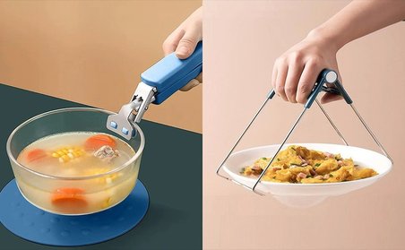 Evimdeyokyok Fırın Eldiveni Tutacak Mutfak Seti Mavi 4 Parça