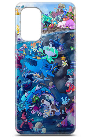 Oppo Reno6 uyumlu Pokemon 1 TPU Pokemon I