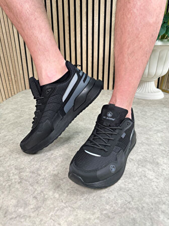 Günlük Erkek Sneaker Bağcıklı Kalın Tabanlı Rahat Hafif Spor Ayakkabı 2019