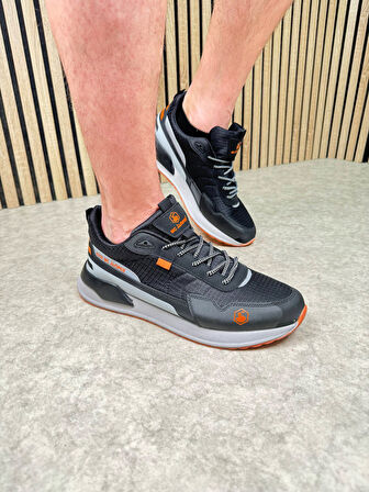 Günlük Erkek Sneaker Bağcıklı Kalın Tabanlı Rahat Hafif Spor Ayakkabı 2019