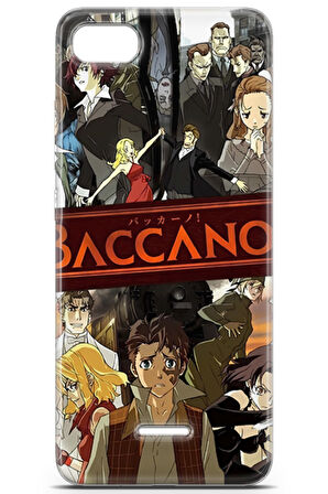 Xiaomi Redmi 6a uyumlu Anime 4 Baskılı Kapak Baccano Anime